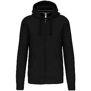 Kariban Full Zip Hooded Sweatshirt - Black