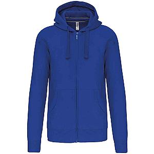 Kariban Full Zip Hooded Sweatshirt - Light Royal Blue