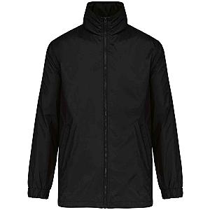 Kariban Lined Windbreaker Jacket - Black