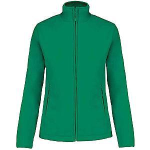 Kariban Ladies Maureen Micro Fleece Jacket - Kelly Green