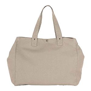 Kimood Faded Cotton Shopper - Washed Natural
