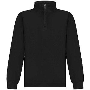 Finden + Hales Kids 1/4 Zip Tracksuit Top - Black