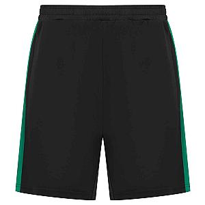 Finden + Hales Kids Knitted Shorts - Black/Emerald