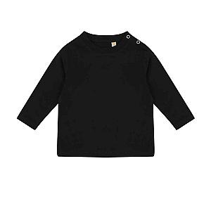 Larkwood Baby/Toddler Long Sleeve T-Shirt - Black