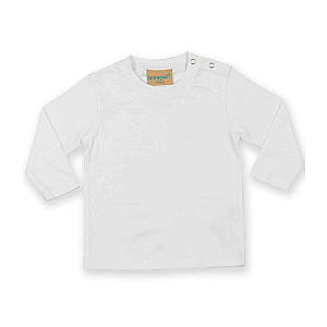 Larkwood Baby/Toddler Long Sleeve T-Shirt - White