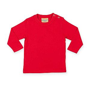 Larkwood Baby/Toddler Long Sleeve T-Shirt - Red