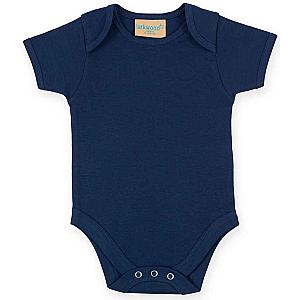 Larkwood Short Sleeve Baby Bodysuit - Navy
