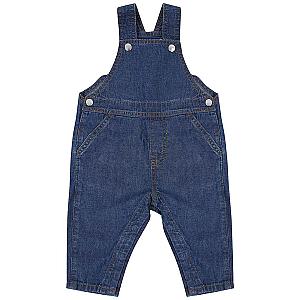 Larkwood Kids Denim Dungarees - Blue Denim