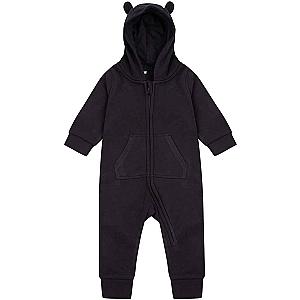 Larkwood Baby/Toddler Fleece All In One - Black