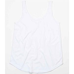 Mantis Ladies Loose Fit Vest - White