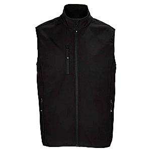 SOL'S Falcon Recycled Soft Shell Bodywarmer - Black