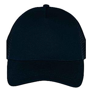 Native Spirit 5 Panel Trucker Cap - Black