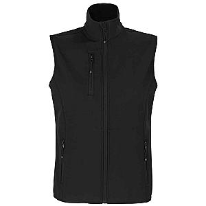 SOL'S Ladies Falcon Recycled Soft Shell Bodywarmer - Black
