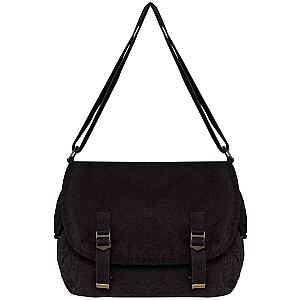 Native Spirit Faded Messenger Bag - Washed Black