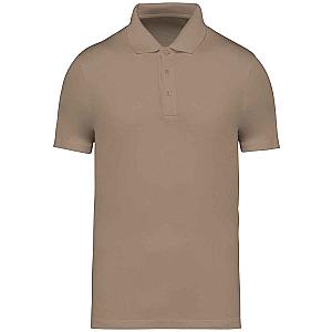 Native Spirit Jersey Polo Shirt - Wet Sand
