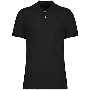 Native Spirit Piqué Polo Shirt - Black