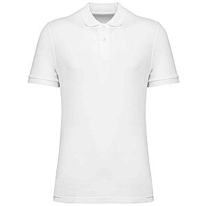 Native Spirit Piqué Polo Shirt - White