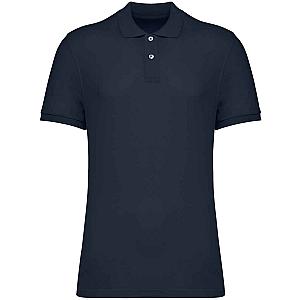 Native Spirit Piqué Polo Shirt - Navy