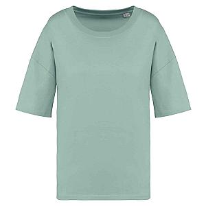 Native Spirit Ladies Oversized T-Shirt - Jade Green
