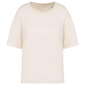 Native Spirit Ladies Terry Towel T-Shirt - Ivory
