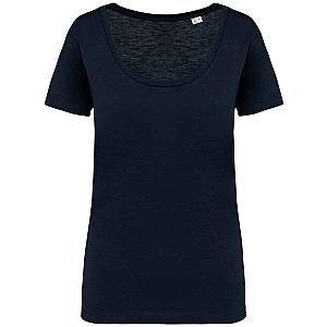 Native Spirit Ladies Slub T-Shirt - Navy