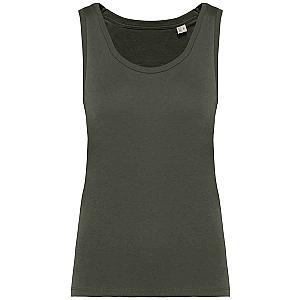 Native Spirit Ladies Tank Top - Organic Khaki