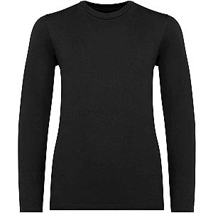 Native Spirit Kids Long Sleeve T-Shirt - Black