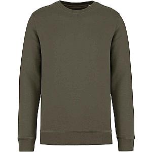 Native Spirit Unisex Crew Neck Sweatshirt - Organic Khaki