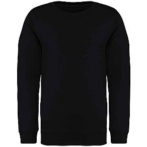 Native Spirit Kids Crew Neck Sweatshirt - Black