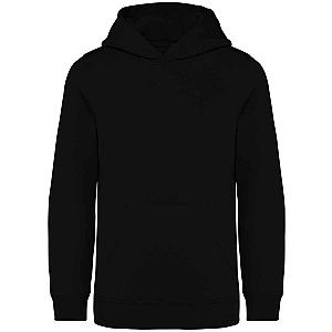 Native Spirit Kids Hooded Sweatshirt - Black