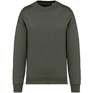 Native Spirit Unisex Oversized Sweatshirt - Organic Khaki