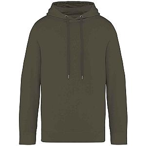Native Spirit Unisex Terry 280 Hoodie - Washed Organic Khaki
