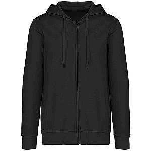Native Spirit Unisex Terry 280 Zip Up Hoodie - Washed Black