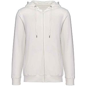 Native Spirit Unisex Terry 280 Zip Up Hoodie - Washed Ivory
