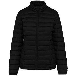 Native Spirit Ladies Lightweight Recycled Padded Jacket - Black