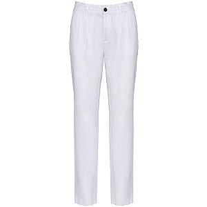 Native Spirit Ladies Linen Trousers - White