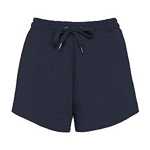 Native Spirit Ladies Terry 280 Shorts - Washed Navy