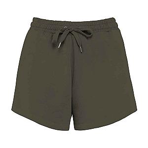Native Spirit Ladies Terry 280 Shorts - Washed Organic Khaki