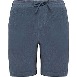 Native Spirit Kids Drawcord Terry Towel Shorts - Mineral Grey