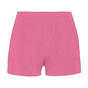 Native Spirit Ladies Terry Towel Shorts - Candy Rose