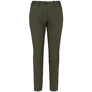 Native Spirit Ladies Chino Trousers - Organic Khaki