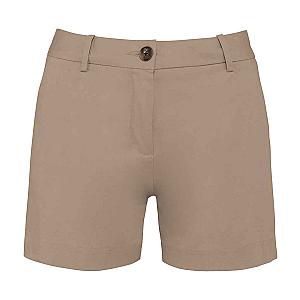 Native Spirit Ladies Chino Shorts - Wet Sand