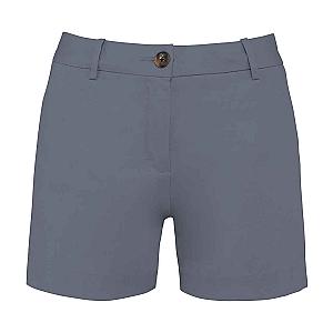 Native Spirit Ladies Chino Shorts - Mineral Grey