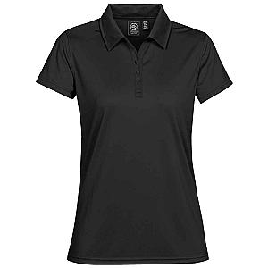 Stormtech Ladies Eclipse H2X-DRY® Piqué Polo Shirt - Black