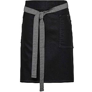 Premier Division Waist Apron - Black Denim