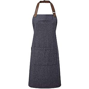 Premier Annex Oxford Bib Apron - Navy