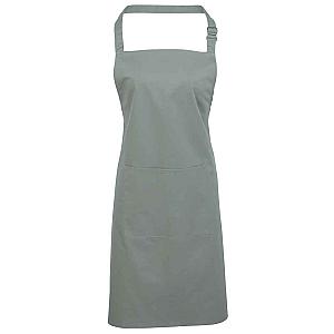 Premier 'Colours' Bib Apron with Pocket - Sage