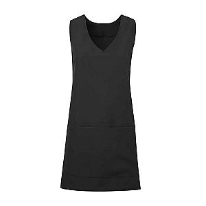 Premier Wrap Around Tunic Apron - Black