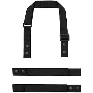 Premier Swap and Pop Customisable Apron Straps - Black