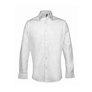 Premier Supreme Long Sleeve Poplin Shirt - White